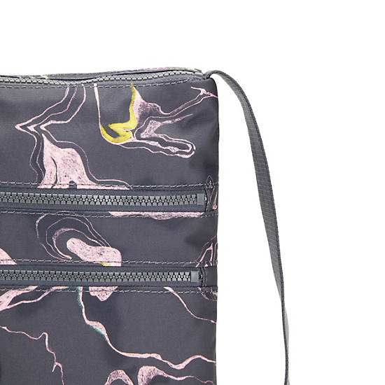 Kipling Alvar Printed Crossbodytassen Grijs Gekleurd | België 2147OK